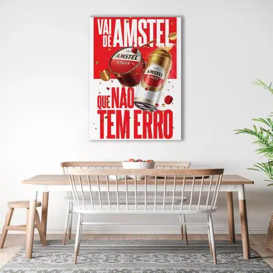 Tablou poster bere Amstel vintage 4028 bucatarie1