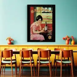 Tablou poster bere Brahma 3992 restaurant