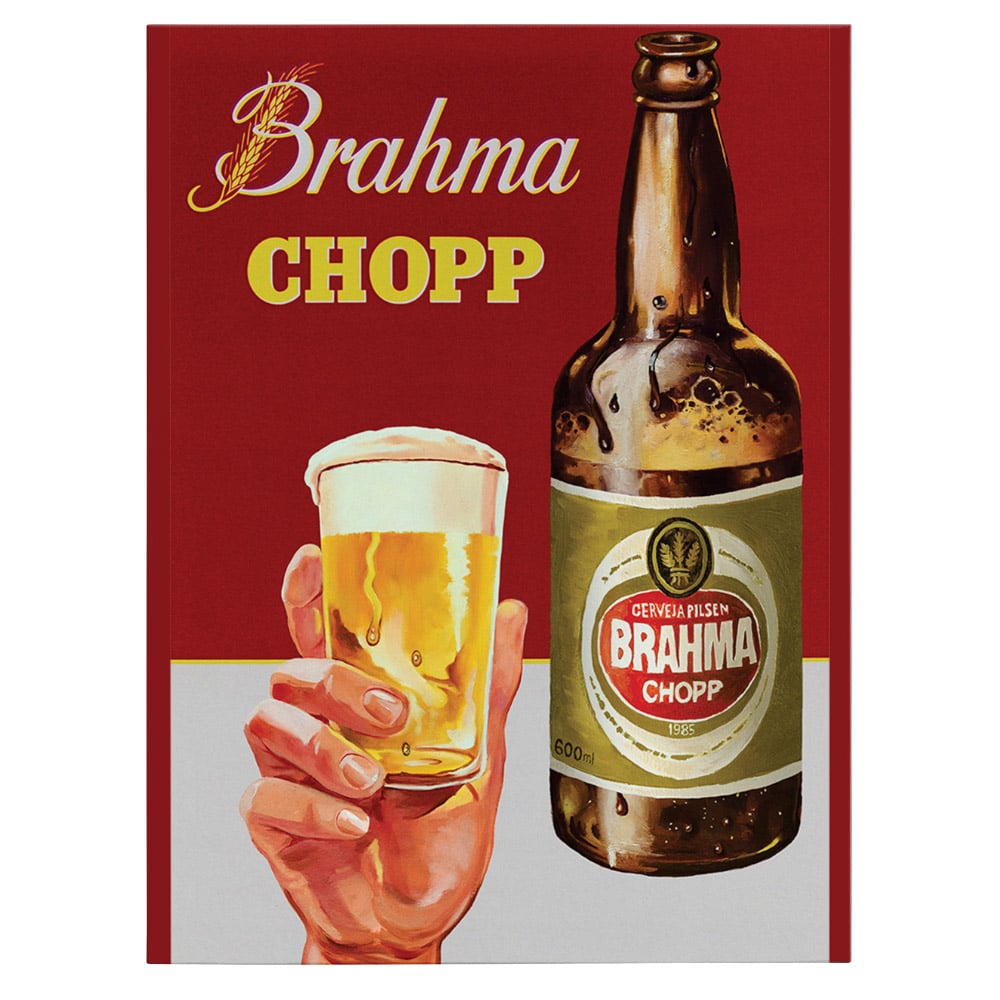 Tablou poster bere Brahma Chopp - Material produs:: Poster pe hartie FARA RAMA, Dimensiunea:: 80x120 cm