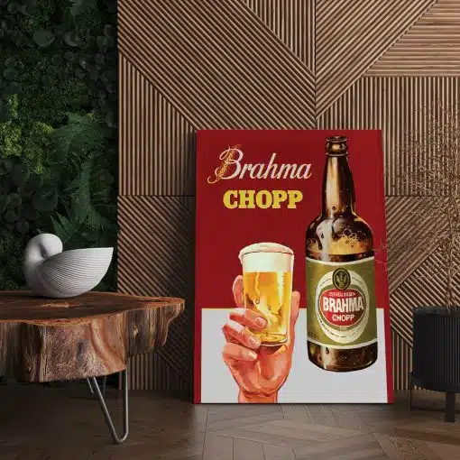 Tablou poster bere Brahma Chopp 3977 living