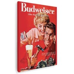 Tablou poster bere Budweiser vintage 3979
