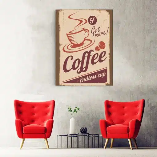 Tablou poster cafenea vintage 3859 hol