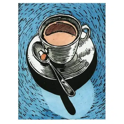 Tablou poster ceasca de cafea 3878 front