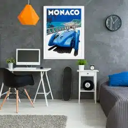 Tablou poster curse auto Monaco Grand Prix 3218 camera tineret