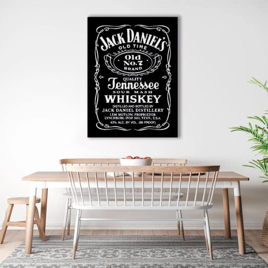 Tablou poster eticheta Jack Daniels 4002 bucatarie1