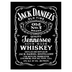 Tablou poster eticheta Jack Daniels 4002 front