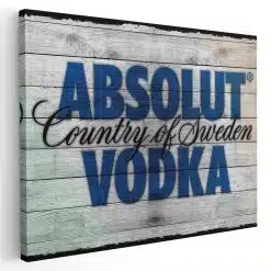 Tablou poster logo Absolut Vodka 4099