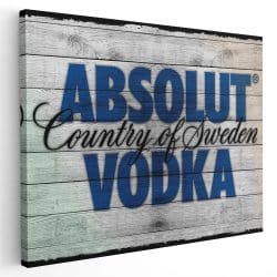 Tablou poster logo Absolut Vodka 4099