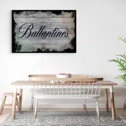 Tablou poster logo Ballantines vintage 4093 bucatarie3