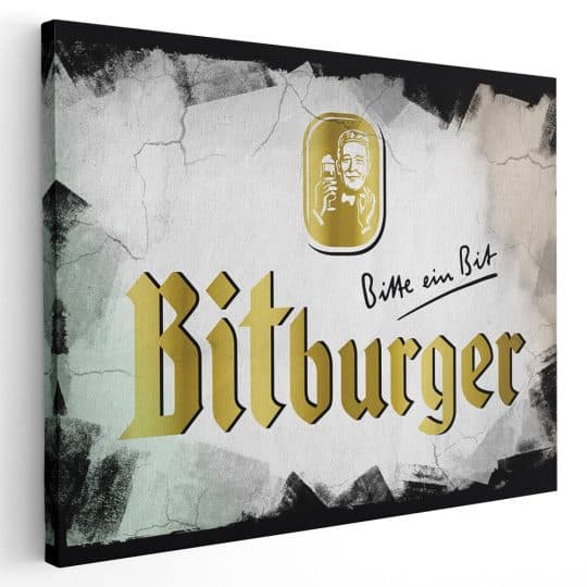 Tablou poster logo Bitburger vintage 4096