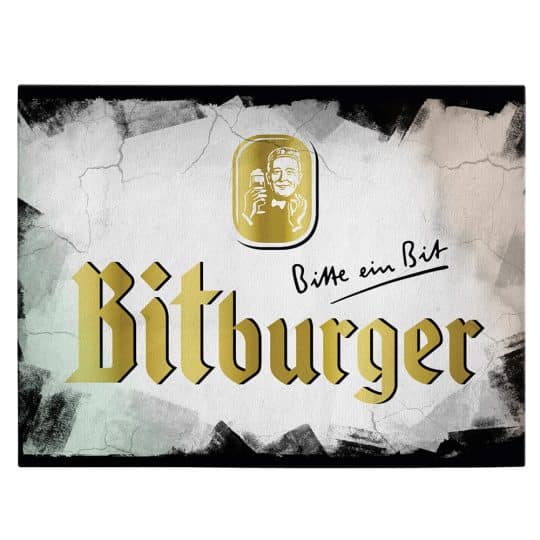 Tablou poster logo Bitburger vintage 4096 front