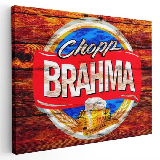 Tablou poster logo Brahma vintage 4109