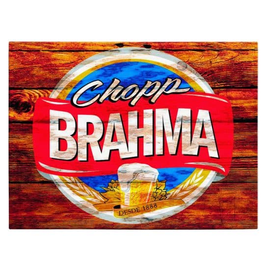 Tablou poster logo Brahma vintage 4109 front