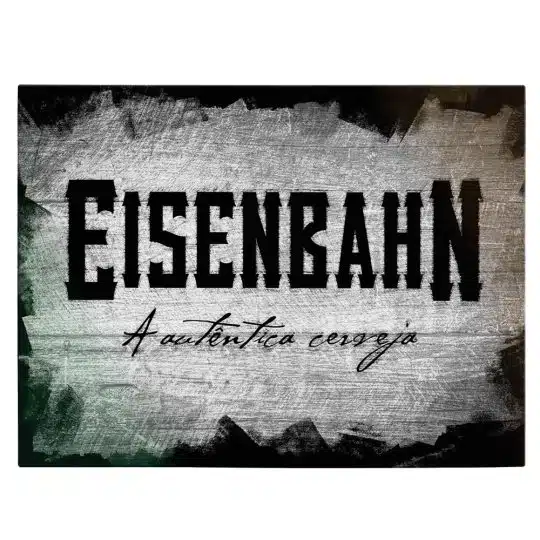 Tablou poster logo Eisenbahn vintage 4095 front