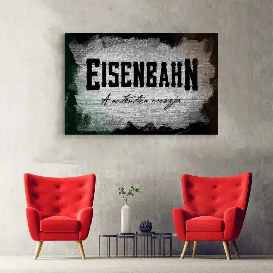 Tablou poster logo Eisenbahn vintage 4095 hol