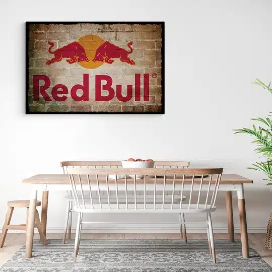 Tablou poster logo Red Bull vintage 4116 bucatarie3