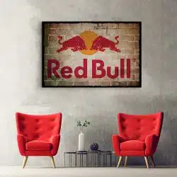 Tablou poster logo Red Bull vintage 4116 hol