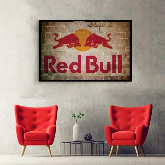 Tablou poster logo Red Bull vintage 4116 hol