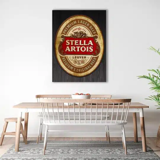 Tablou poster logo Stella Artois 4023 bucatarie1