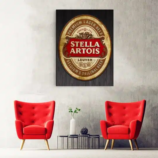 Tablou poster logo Stella Artois 4023 hol