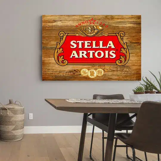 Tablou poster logo Stella Artois 4100 bucatarie4