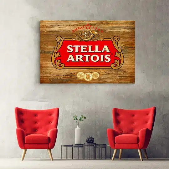 Tablou poster logo Stella Artois 4100 hol