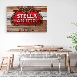 Tablou poster logo Stella Artois 4107 bucatarie3