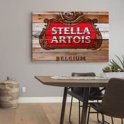 Tablou poster logo Stella Artois 4107 bucatarie4