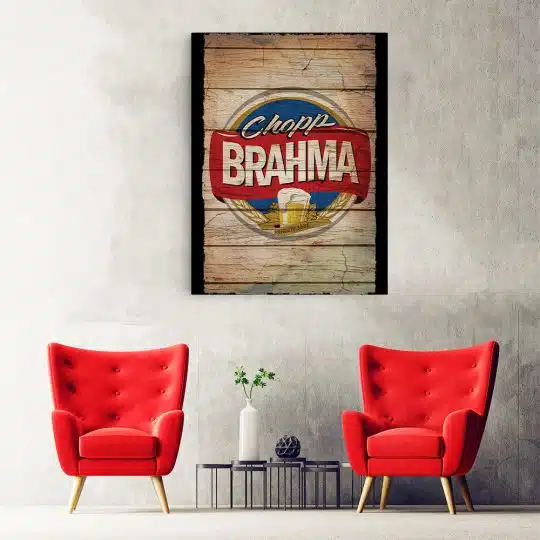 Tablou poster logo bere Brahma 4135 hol