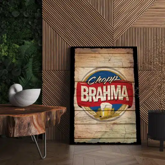 Tablou poster logo bere Brahma 4135 living