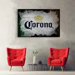 Tablou poster logo bere Corona 4118 hol