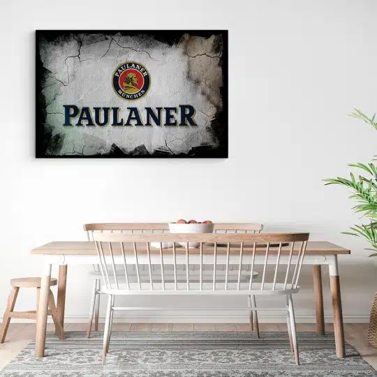 Tablou poster logo bere Paulaner 4120 bucatarie3