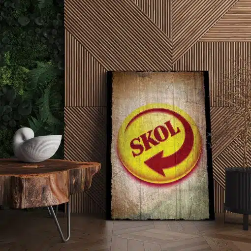 Tablou poster logo bere Skol 4137 living