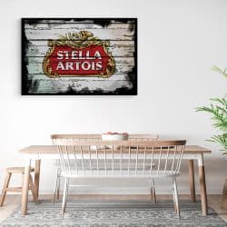 Tablou poster logo bere Stella Artois 4129 bucatarie3