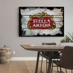 Tablou poster logo bere Stella Artois 4129 bucatarie4