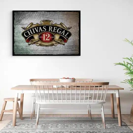 Tablou poster logo whisky Chivas Regal 4114 bucatarie3