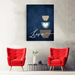 Tablou poster set trei cescute cafea 3888 hol