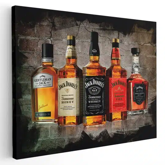 Tablou poster tipuri variate Jack Daniels 4103