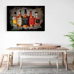 Tablou poster tipuri variate Jack Daniels 4103 bucatarie3