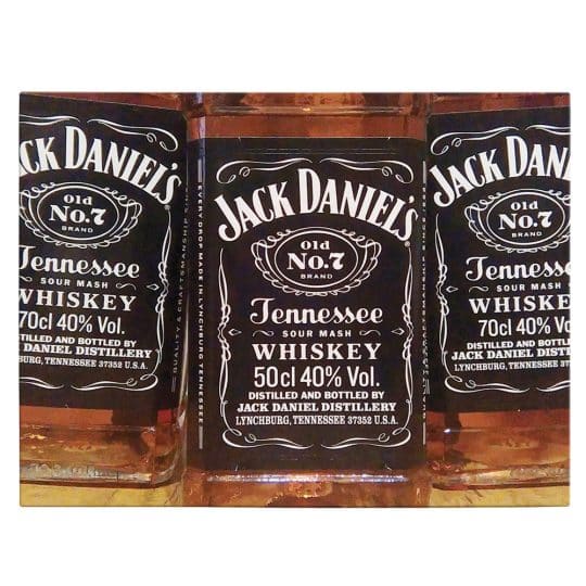 Tablou sticle Jack Daniels detaliu 4088 front