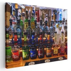 Tablou sticle bauturi alcoolice variate 4066