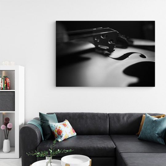 Tablou vioara detaliu alb negru 1619 living - Afis Poster Tablou vioara alb negru instrumente muzicale pentru living casa birou bucatarie livrare in 24 ore la cel mai bun pret.