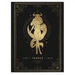 Tablou zodiac taur auriu