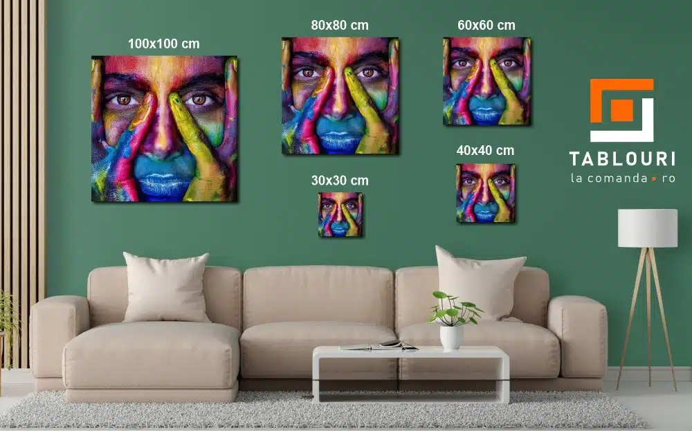 dimensiuni tablou canvas patrat in camera - Afis Poster Tablou pictura balerina dansand pentru living casa birou bucatarie livrare in 24 ore la cel mai bun pret.